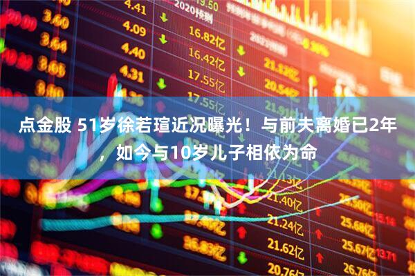 点金股 51岁徐若瑄近况曝光！与前夫离婚已2年，如今与10岁儿子相依为命