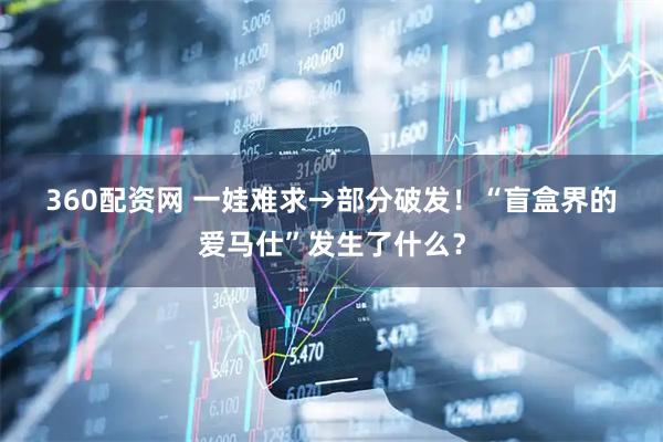 360配资网 一娃难求→部分破发！“盲盒界的爱马仕”发生了什么？