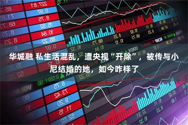 华城融 私生活混乱，遭央视“开除”，被传与小尼结婚的她，如今咋样了